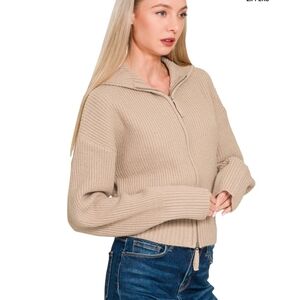 Women's Tan Sweater